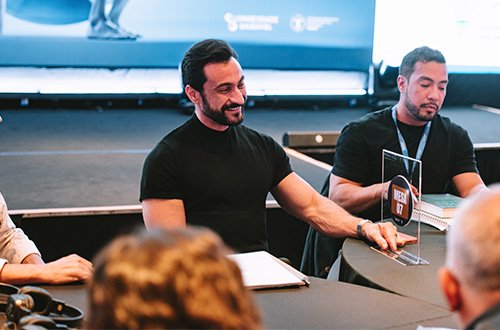 Dr. Ribas em evento médico